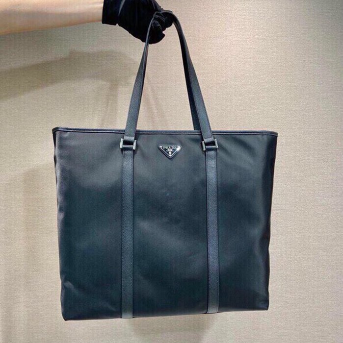 PRADA トートバッグ リサイクルナイロン メンズ 40×38×16cm PRADA トートバッグ リサイクルナイロン メンズ 40×38×16cm