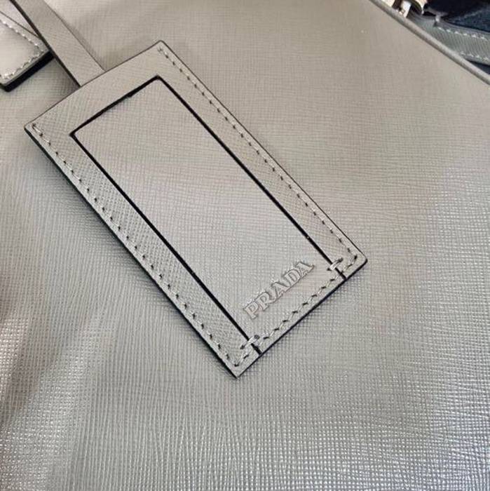 PRADA ブリーフケース サフィアーノレザー メンズ 36×28×4cm