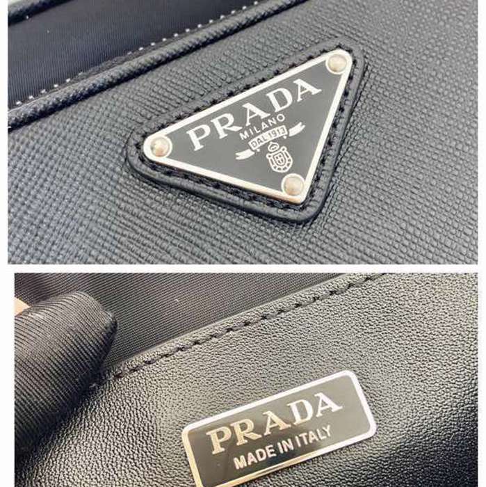 PRADA ショルダーバッグ リサイクルナイロン ユニセックス 18×11.5×5cm