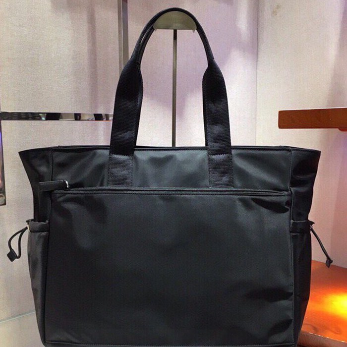 PRADA ショッピングバッグ リサイクルナイロン メンズ 40×34×16cm