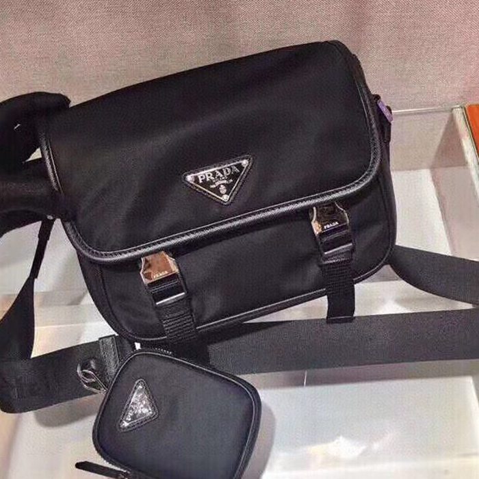 PRADA スリーインワン メッセンジャーバッグ ユニセックス 22×16×8.5cm