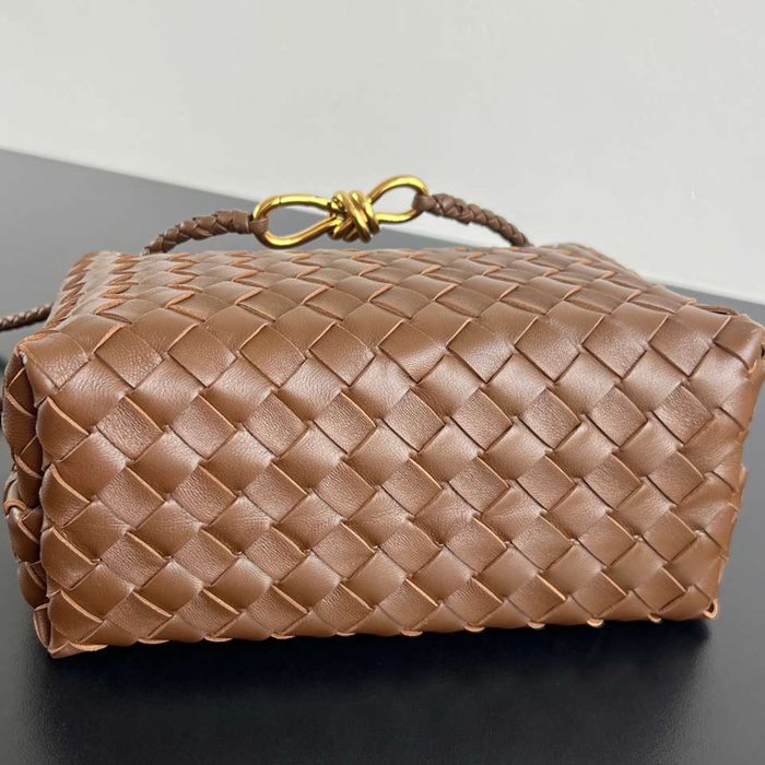 BV ショルダーバッグ レザー ハンドバッグ アンディアーモ 25×22×10.5cm