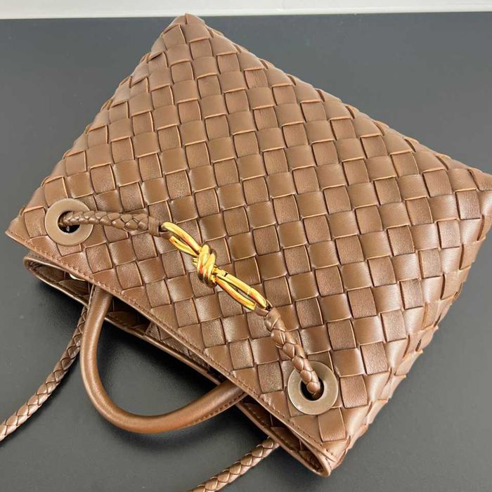 BV ショルダーバッグ レザー ハンドバッグ アンディアーモ 25×22×10.5cm