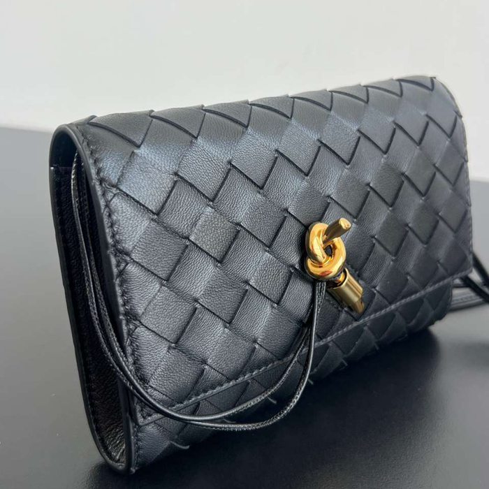 BV ショルダーバッグ レザー ハンドバッグ アンディアーモ 19×13×2cm