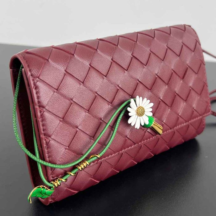 BV ショルダーバッグ レザー ハンドバッグ アンディアーモ 19×13×2cm