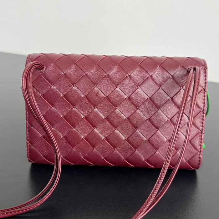 BV ショルダーバッグ レザー ハンドバッグ アンディアーモ 19×13×2cm