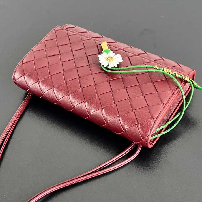BV ショルダーバッグ レザー ハンドバッグ アンディアーモ 19×13×2cm