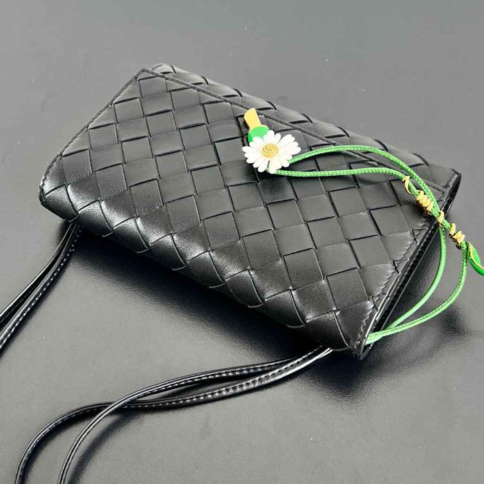 BV ショルダーバッグ レザー ハンドバッグ アンディアーモ 19×13×2cm