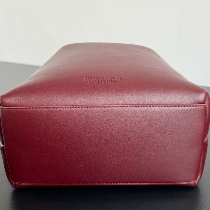 BV ショルダーバッグ レザー ハンドバッグ アンディアーモ 34×24×12cm