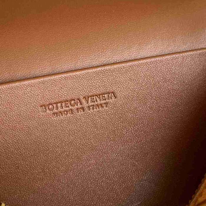 BV ショルダーバッグ スエード ポーチ 化粧ポーチ 22×12.5×5cm