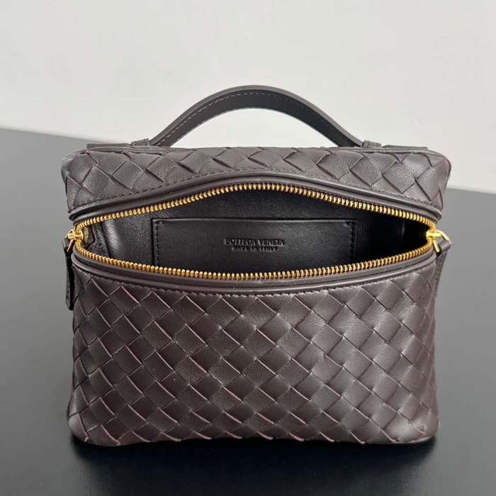 BV ショルダーバッグ レザー ポーチ 化粧ポーチ 19×14×3cm