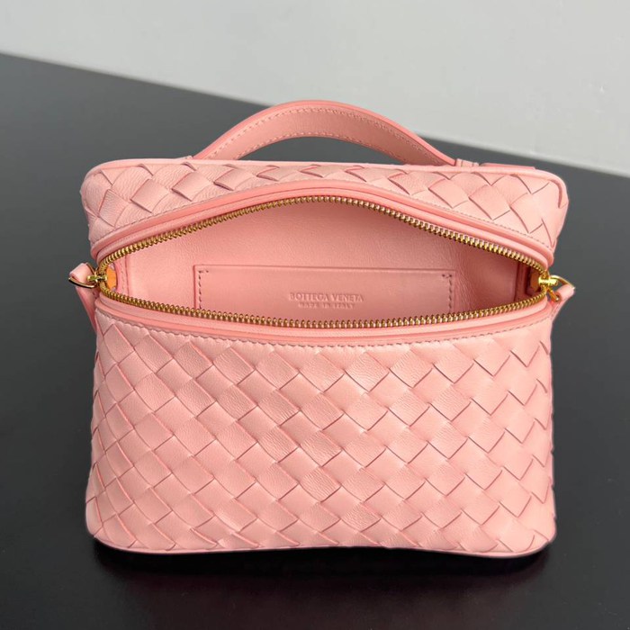 BV ショルダーバッグ レザー ポーチ 化粧ポーチ 19×14×3cm