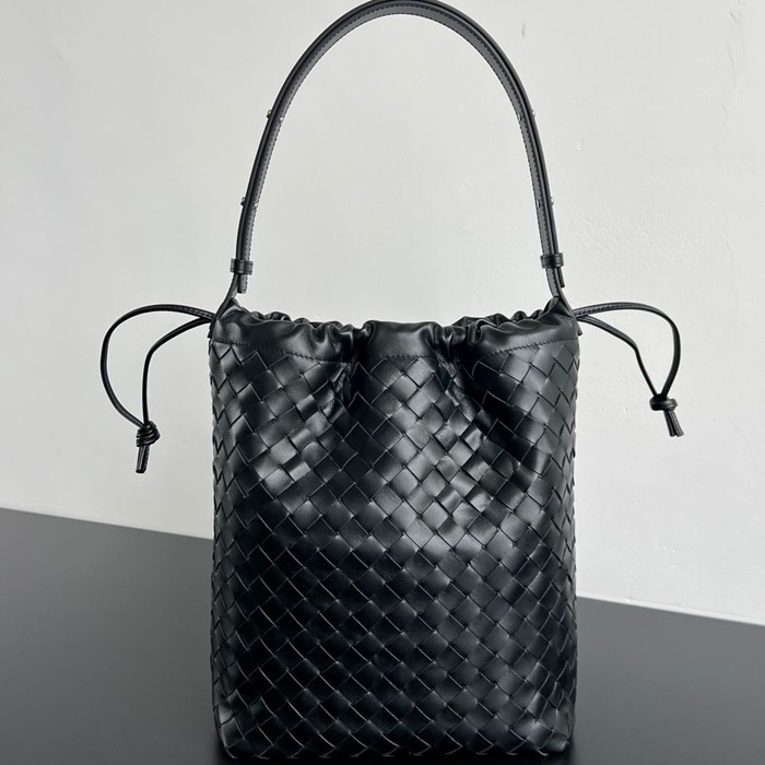 BV ショルダーバッグ レザー ハンドバッグ バケツ 33×24×14cm BV ショルダーバッグ レザー ハンドバッグ バケツ 33×24×14cm