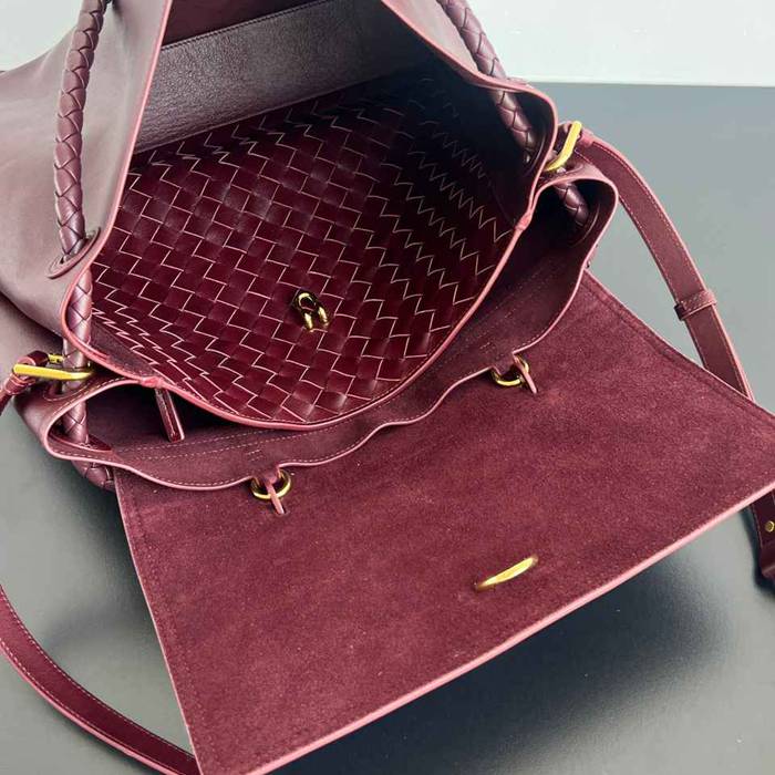 BV ショルダーバッグ レザー ハンドバッグ チャオチャオ 42×32×15cm
