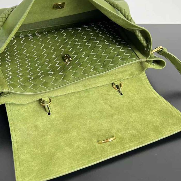 BV ショルダーバッグ レザー ハンドバッグ チャオチャオ 42×32×15cm