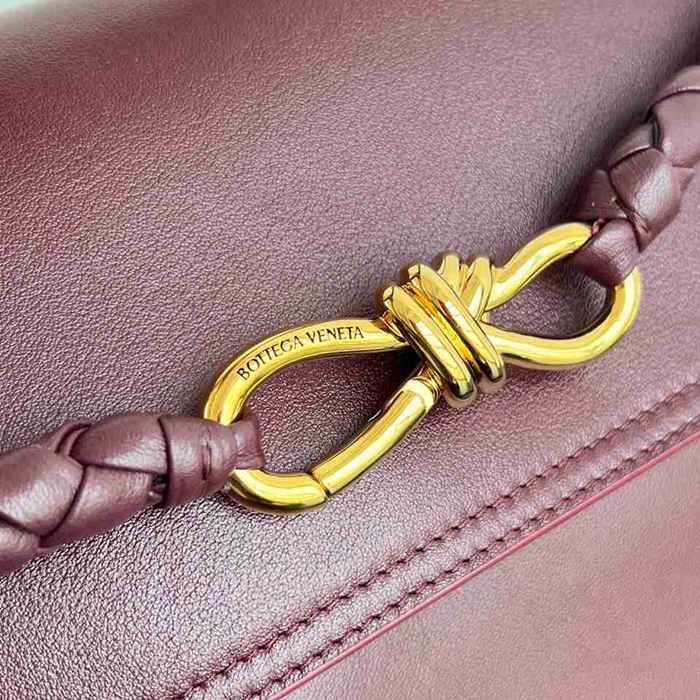 BV ショルダーバッグ レザー ハンドバッグ チャオチャオ 34×26×15cm