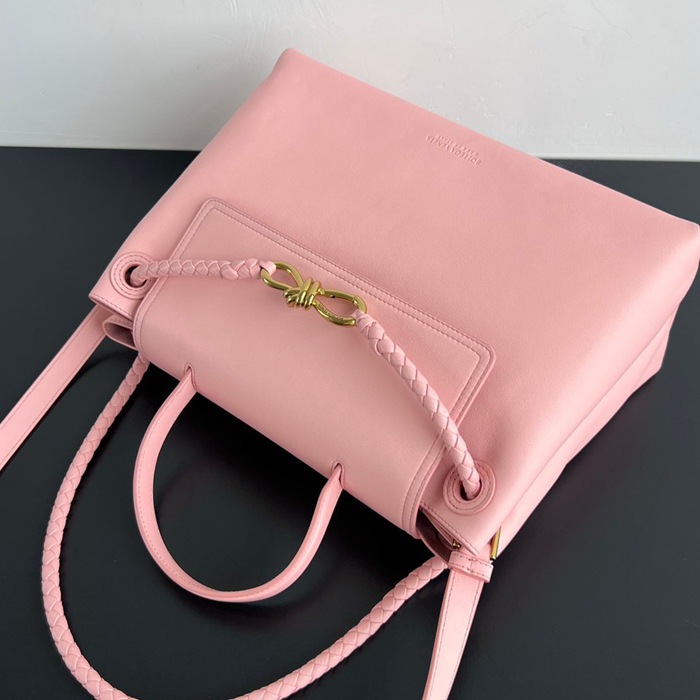 BV ショルダーバッグ レザー ハンドバッグ チャオチャオ 34×26×15cm