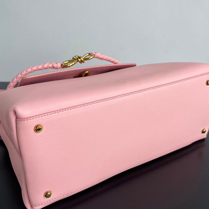 BV ショルダーバッグ レザー ハンドバッグ チャオチャオ 34×26×15cm