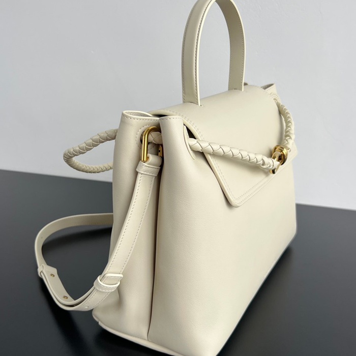 BV ショルダーバッグ レザー ハンドバッグ チャオチャオ 34×26×15cm