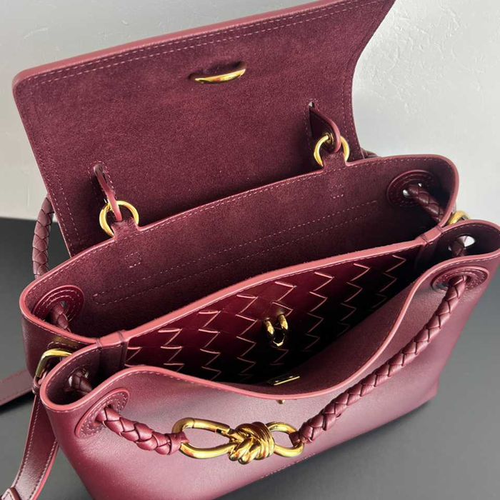BV ショルダーバッグ レザー ハンドバッグ チャオチャオ 26×19×10.5cm
