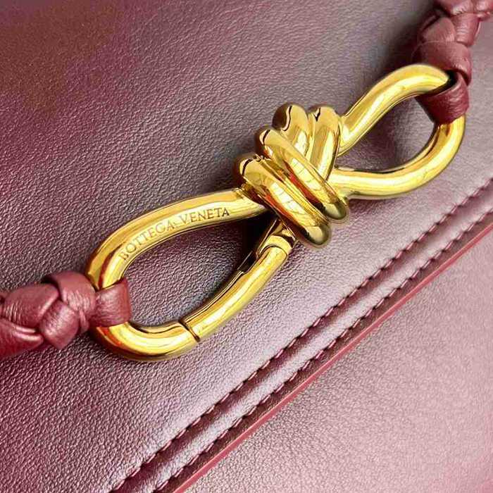 BV ショルダーバッグ レザー ハンドバッグ チャオチャオ 26×19×10.5cm