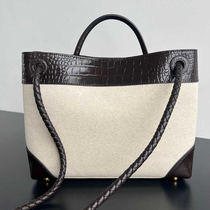 BV ショルダーバッグ レザー ハンドバッグ アンディアーモ 32.5×24×12cm