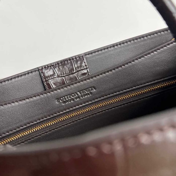 BV ショルダーバッグ レザー ハンドバッグ アンディアーモ 32.5×24×12cm