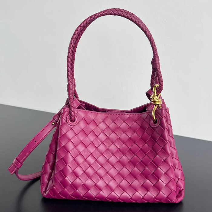 BV ショルダーバッグ レザー ハンドバッグ パラシュート 29.5×18.5×17.5cm BV ショルダーバッグ レザー ハンドバッグ パラシュート 29.5×18.5×17.5cm