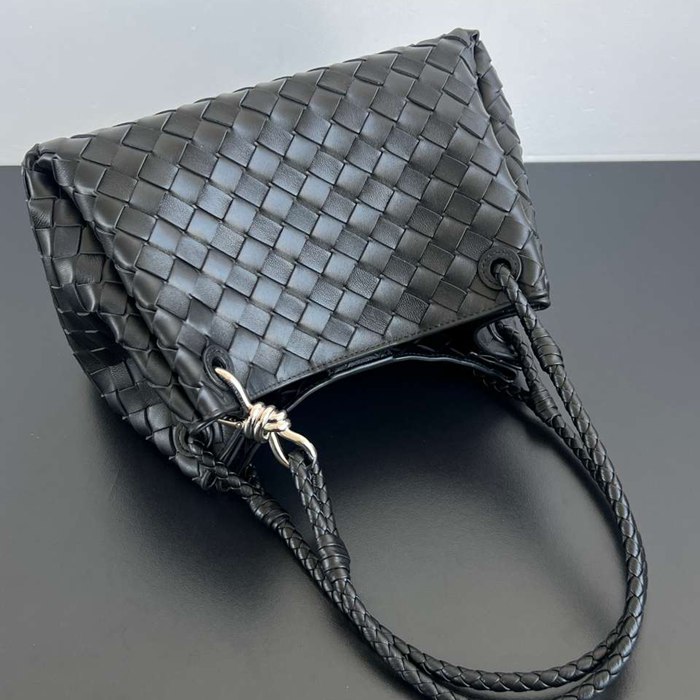 BV ショルダーバッグ レザー ハンドバッグ パラシュート 29.5×18.5×17.5cm