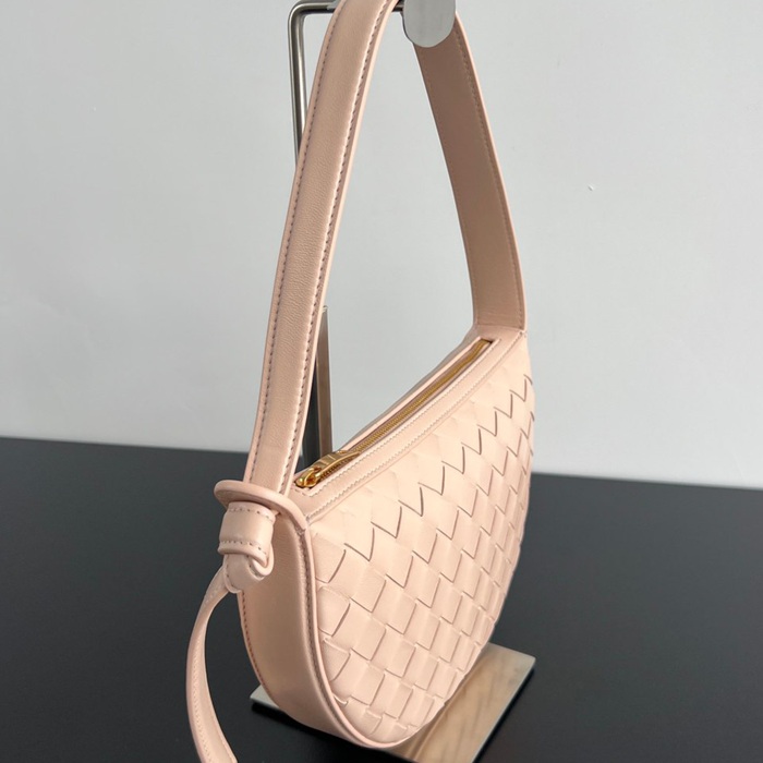 BV ショルダーバッグ レザー ハンドバッグ サンライズ 23×15×4cm