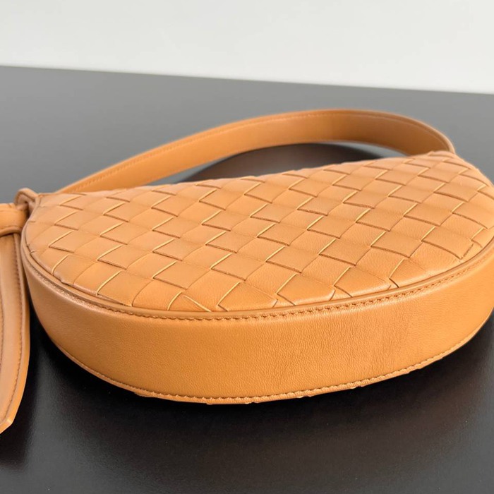 BV ショルダーバッグ レザー ハンドバッグ サンライズ 23×15×4cm