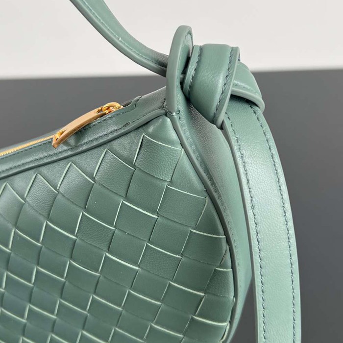 BV ショルダーバッグ レザー ハンドバッグ サンライズ 23×15×4cm