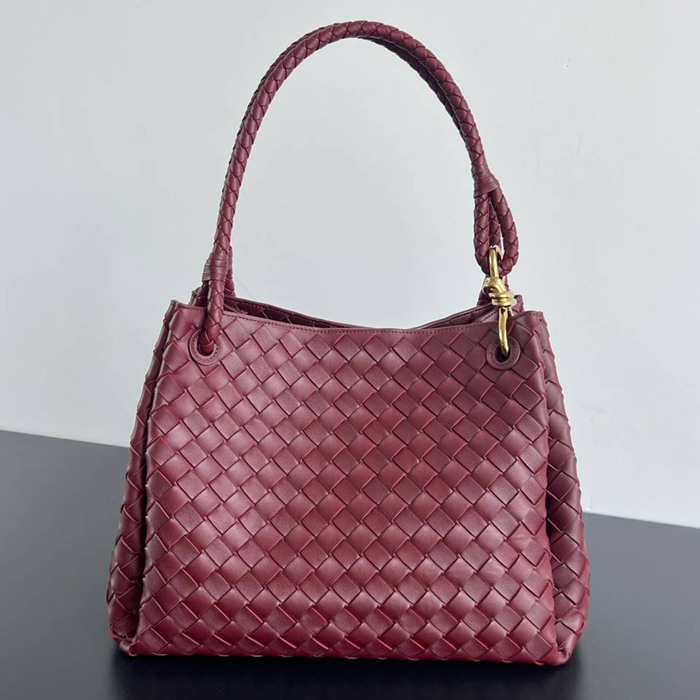 BV ショルダーバッグ レザー ハンドバッグ パラシュート 30×26×20cm BV ショルダーバッグ レザー ハンドバッグ パラシュート 30×26×20cm