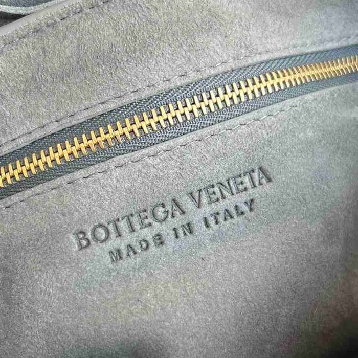 BV ショルダーバッグ スエード ハンドバッグ カセット 25×15×4cm