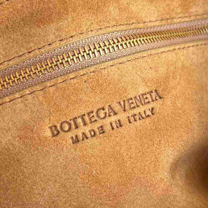 BV ショルダーバッグ スエード ハンドバッグ カセット 25×15×4cm