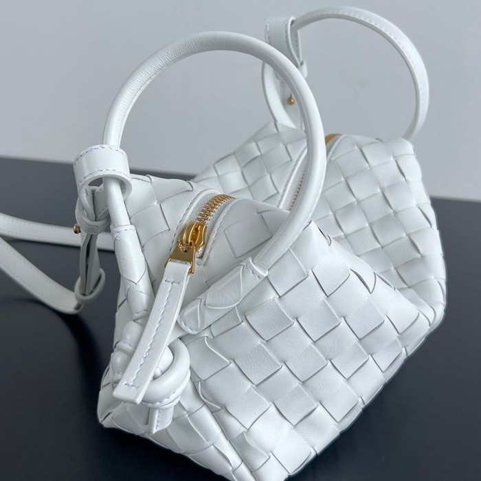 BV ショルダーバッグ レザー ハンドバッグ ループ 19×12×9cm