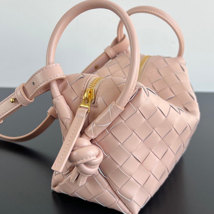 BV ショルダーバッグ レザー ハンドバッグ ループ 19×12×9cm