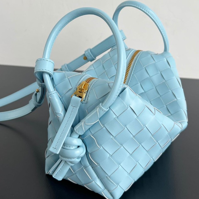BV ショルダーバッグ レザー ハンドバッグ ループ 19×12×9cm