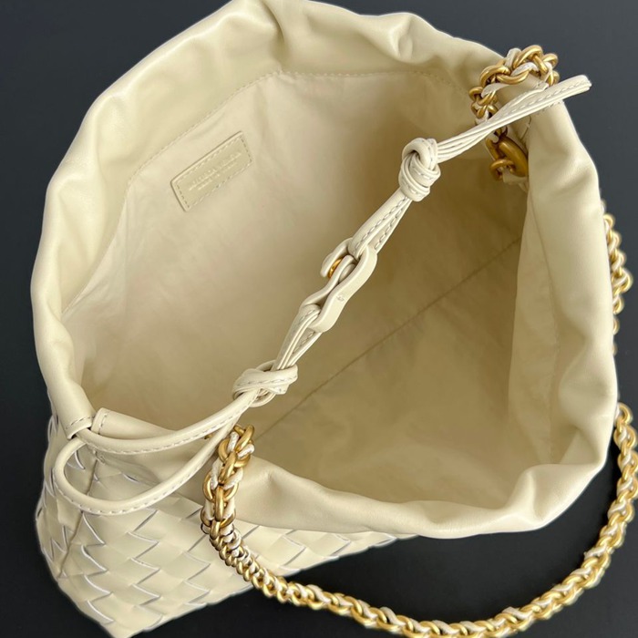 BV ショルダーバッグ レザー ハンドバッグ ダストバッグ 33×19×8cm