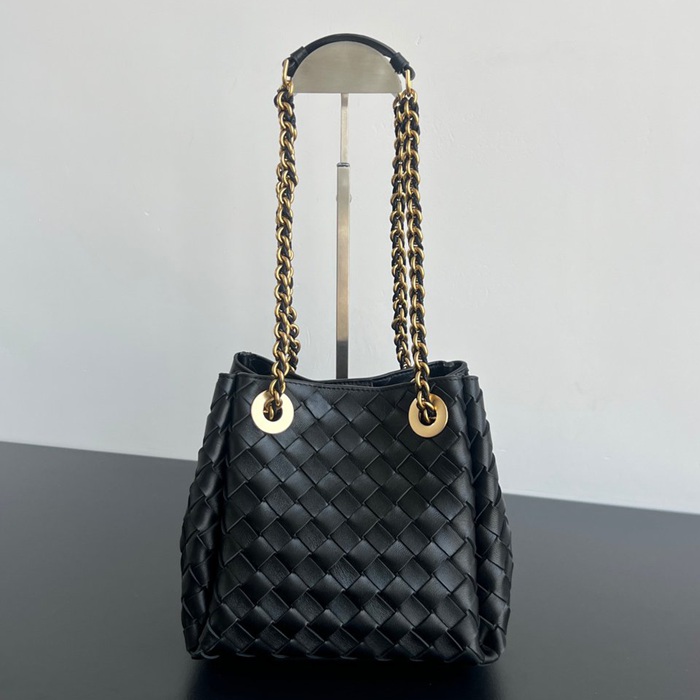 BV ショルダーバッグ レザー ハンドバッグ パラシュート 21×17×16.5cm BV ショルダーバッグ レザー ハンドバッグ パラシュート 21×17×16.5cm