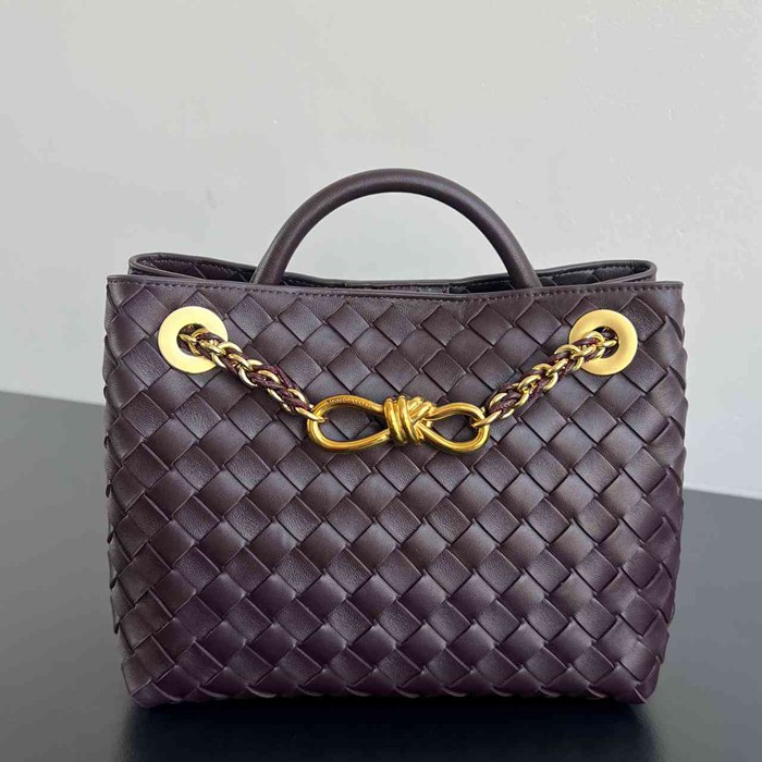 BV ショルダーバッグ レザー ハンドバッグ アンディアーモ 25×22×10.5cm BV ショルダーバッグ レザー ハンドバッグ アンディアーモ 25×22×10.5cm