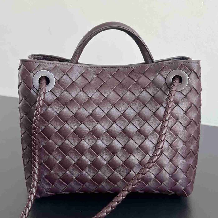 BV ショルダーバッグ レザー ハンドバッグ アンディアーモ 25×22×10.5cm