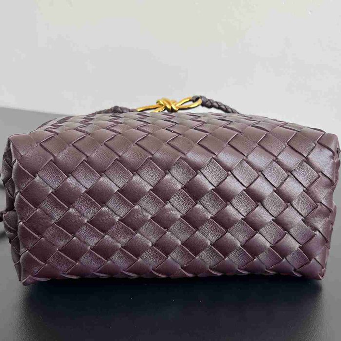 BV ショルダーバッグ レザー ハンドバッグ アンディアーモ 25×22×10.5cm