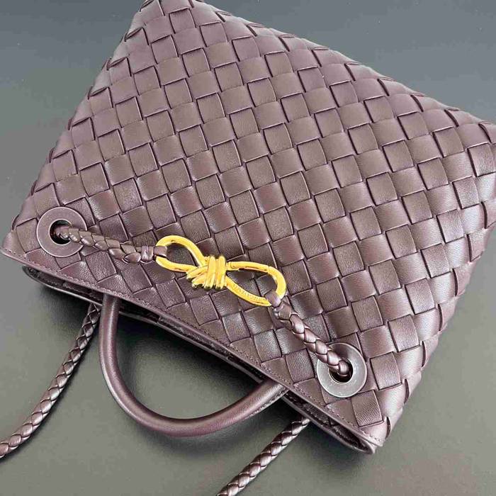 BV ショルダーバッグ レザー ハンドバッグ アンディアーモ 25×22×10.5cm