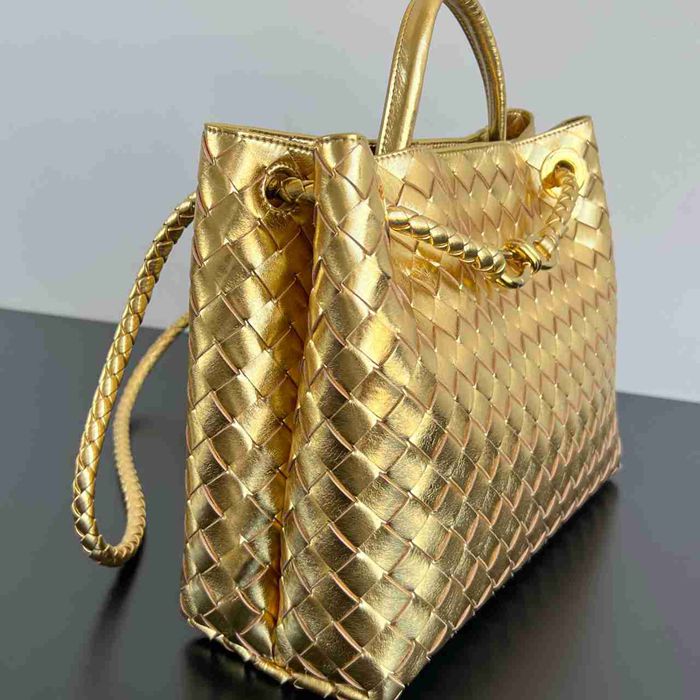 BV ショルダーバッグ レザー ハンドバッグ アンディアーモ 32.5×24×12cm