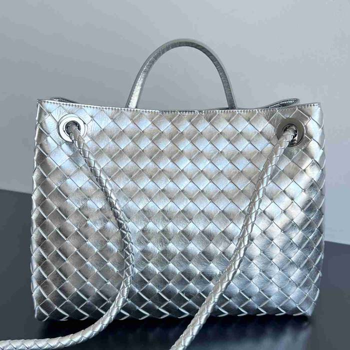 BV ショルダーバッグ レザー ハンドバッグ アンディアーモ 32.5×24×12cm