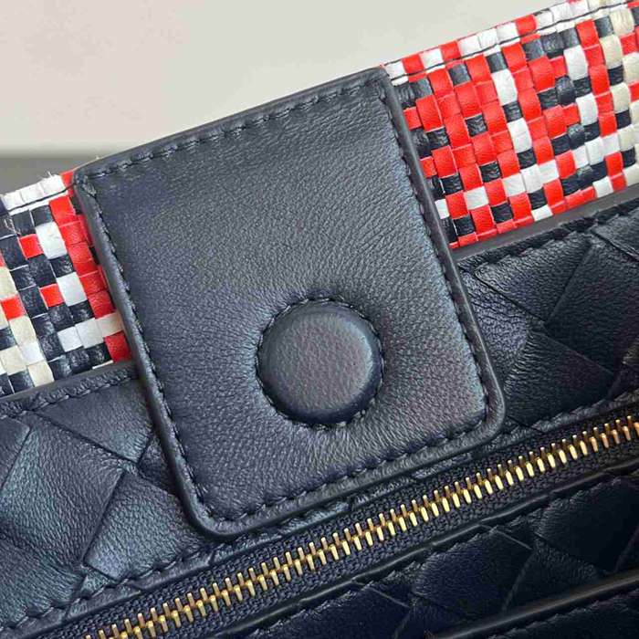 BV ショルダーバッグ デニム ハンドバッグ アンディアーモ 35×25×11cm