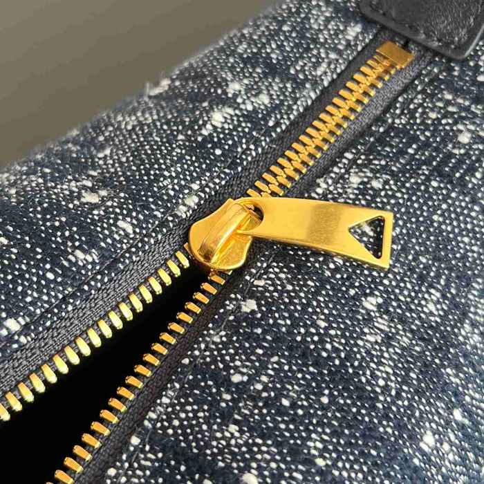 BV ショルダーバッグ デニム ハンドバッグ ウォレス 20×13×9cm