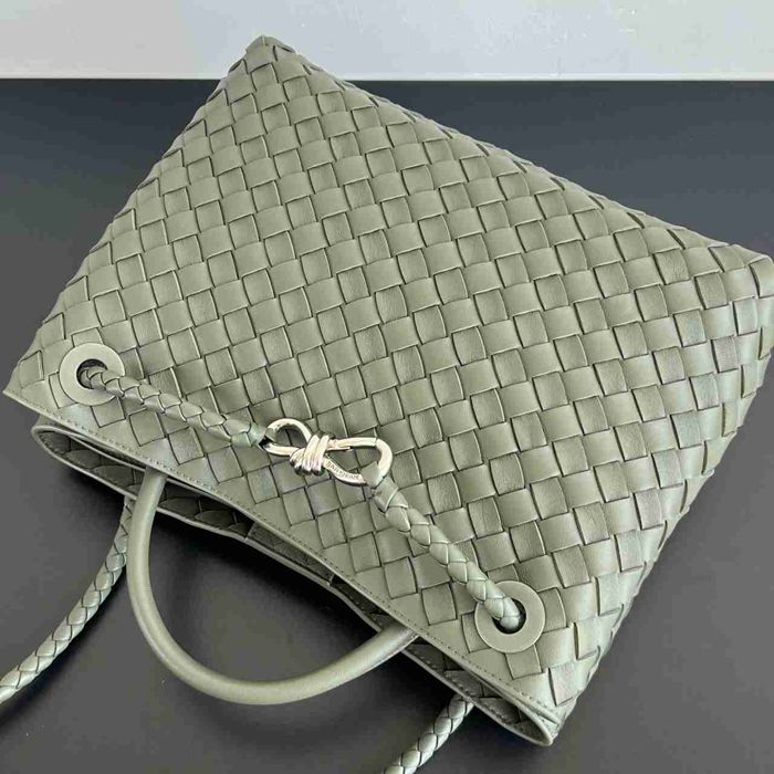 BV ショルダーバッグ レザー ハンドバッグ アンディアーモ 32.5×24×12cm