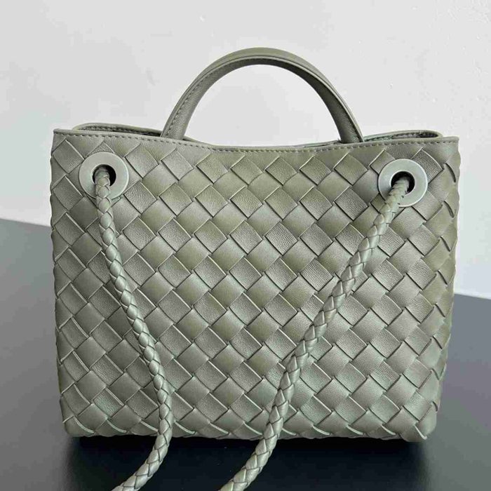 BV ショルダーバッグ レザー ハンドバッグ アンディアーモ 25×22×10.5cm